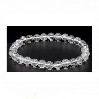 Pulsera 6mm Cristal de Roca